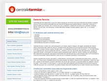 Tablet Screenshot of centraletermice.ro